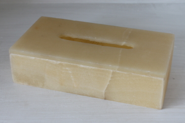 marble onyx bath spa tissue box ambienta los cabos