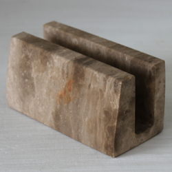 marble onyx business card holder ambienta los cabos