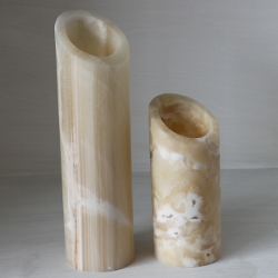 marble onyx vase flower pot ambienta los cabos
