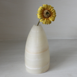 marble onyx vase flower pot ambienta los cabos